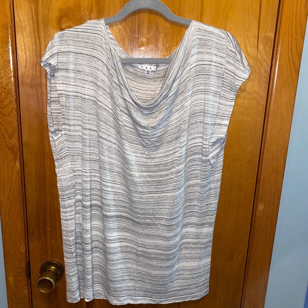 CAbi, Drap neck top 407, XL